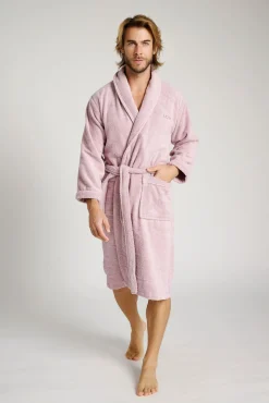 Albornoz ducha unisex rosa | MUYDEMI