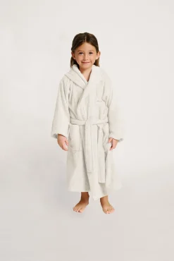 Albornoz infantil 2-16 años blanco | MUYDEMI