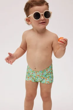 Bañador bóxer bebé estampado palmeras