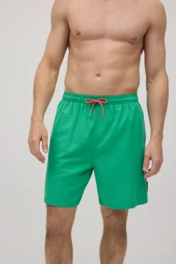 Bañador largo verde vibrante