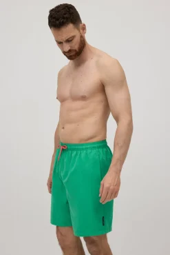 Bañador largo verde vibrante