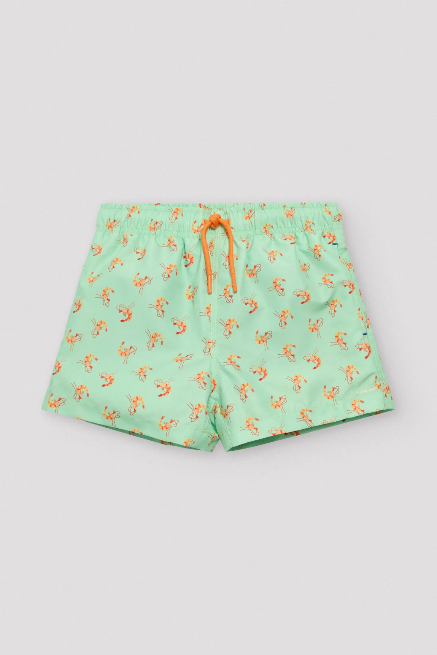 Bañador niño corto estampado seafood