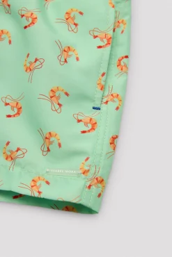 Bañador niño corto estampado seafood