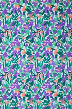 Bañador reductor bandeau estampado