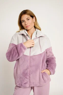 Bata corta mujer bicolor | MUYDEMI