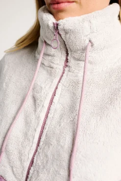 Bata corta mujer bicolor | MUYDEMI