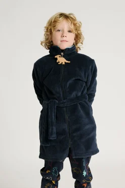 Bata infantil 2-8 años detalle dinosaurio marino | MUYDEMI