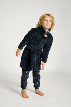 Bata infantil 2-8 años detalle dinosaurio marino | MUYDEMI