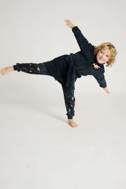 Bata infantil 2-8 años detalle dinosaurio marino | MUYDEMI