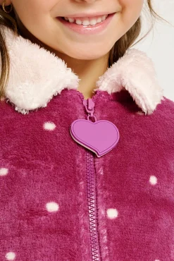 Bata infantil 2-8 años lunares detalles borreguito | MUYDEMI