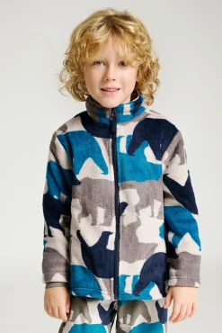 Bata juvenil 10-16 años estilo chaqueta estampado osos | MUYDEMI