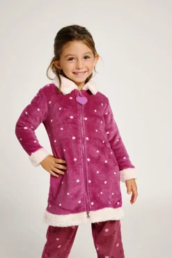 Bata juvenil 10-14 años lunares detalles borreguito | MUYDEMI