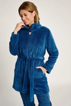 Bata mujer con cremallera y cinturón | MUYDEMI