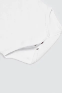 Body bebé básico tirantes finos blanco