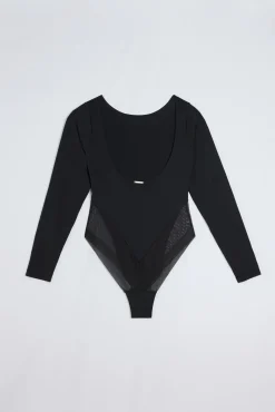 Body manga larga espalda descubierta