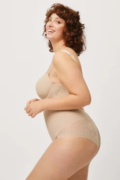 Body reductor con aro espalda abierta nude