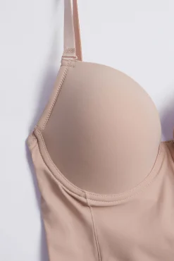 Body reductor con aro espalda abierta nude