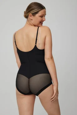 Body-up reductor braga de tul negro