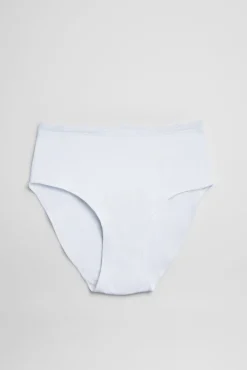 Braga alta algodón blanco