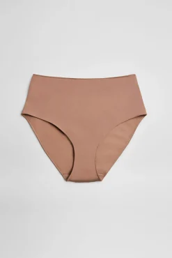 Braga alta algodón visón