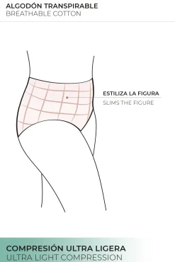 Braga alta de control blanco