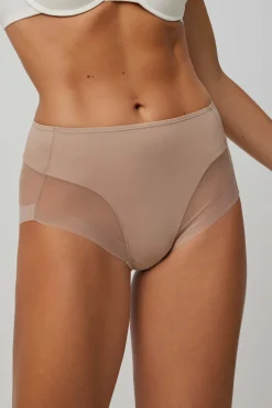 Braga alta de tul visón