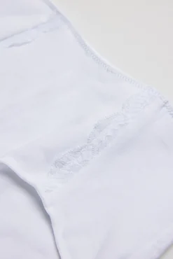 Braga alta lencera blanco