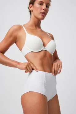 Braga alta lencera blanco