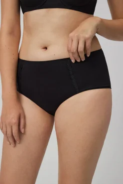 Braga alta lencera negro