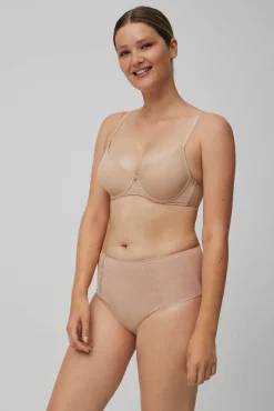 Braga alta lencera nude