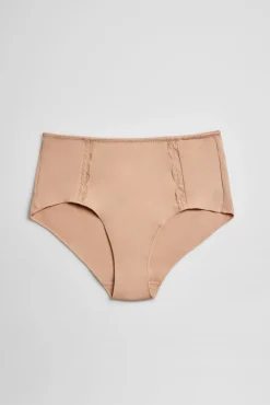 Braga alta lencera nude
