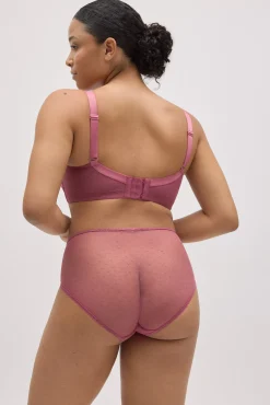 Braga alta plumeti rosa