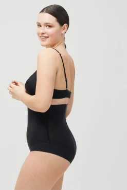 Braga alta reductora compresión media negro