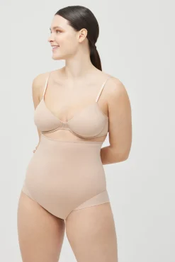 Braga alta reductora compresión media nude