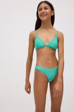 Braga bikini juvenil brasileña verde