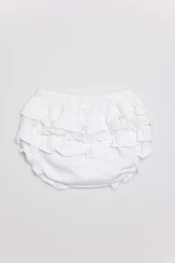 Braga bloomer cubrepañal de bebé algodón natural