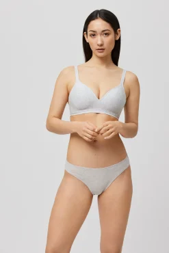 Braga brasileña algodón orgánico gris