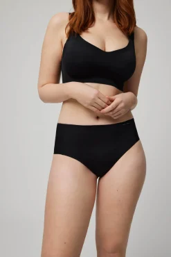 Braga de control con acabados invisibles negro