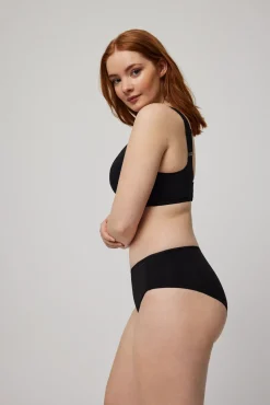 Braga de control con acabados invisibles negro