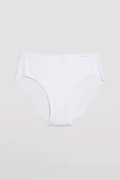 Braga de control con acabados invisibles blanco