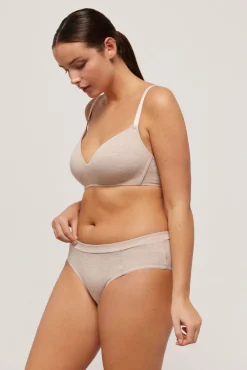 Braga hipster algodón orgánico beige