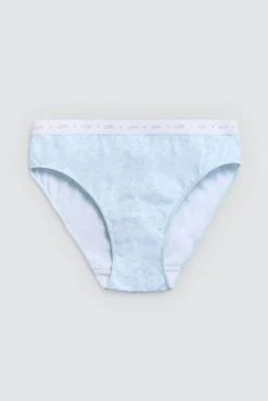 Braga juvenil algodón azul celeste