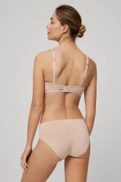 Braga midi adapt con acabados invisibles nude