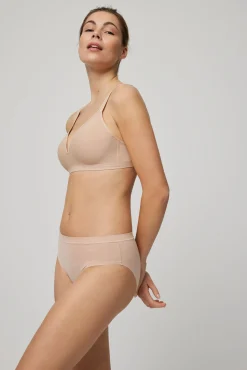 Braga midi adapt con acabados invisibles nude