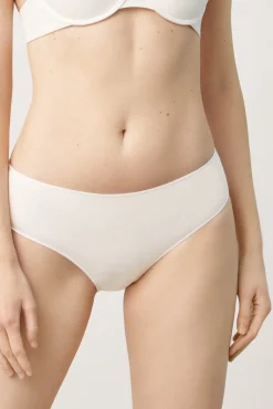 Braga midi algodón blanco