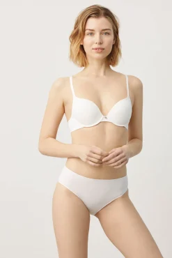 Braga midi algodón blanco