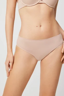 Braga midi algodón nude