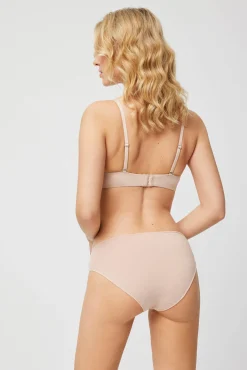 Braga midi algodón nude