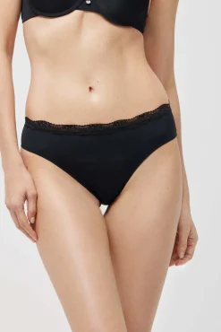 Braga midi detalles negro