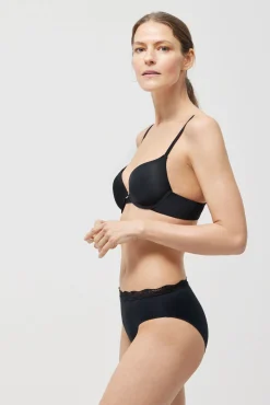 Braga midi detalles negro